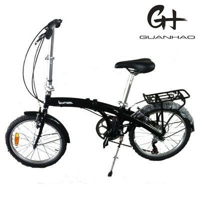 Cadre en aluminium pliable de 20 pouces 7 vitesses Vélo pour filles et enfants Capacité de charge 75 kg