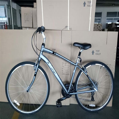 Personnaliser le cadre en aluminium 21S Vélo urbain pour femmes Vélos de fitness Vélos hybrides pour adultes