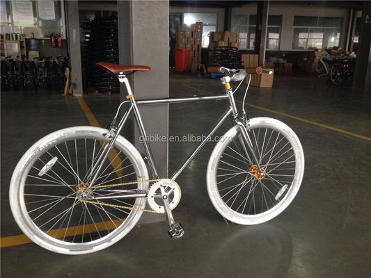 VP B/B Couleur chrome Purefix Fixie vélo à engrenages fixes vélo à engrenages fixes Poids brut 11 kg