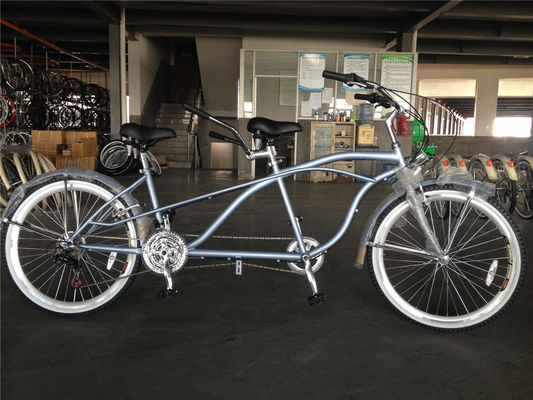 OEM 26 pouces adultes vélo de plage en tandem avec 1,8 m de longueur et 300 kg de capacité de charge