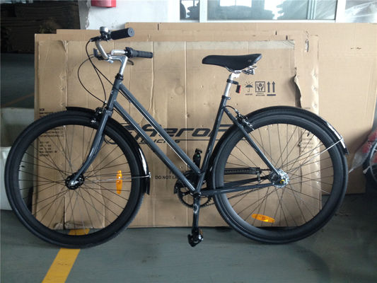 3 vitesses pas à pas avec Lady Women City Cruiser vélo rétro 1,7m longueur style vintage