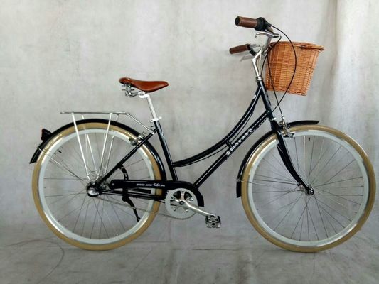 Vélo à grande vitesse Classique City Cruiser Vélo Femmes Passer à travers Lady Bikes 1,8m Longue