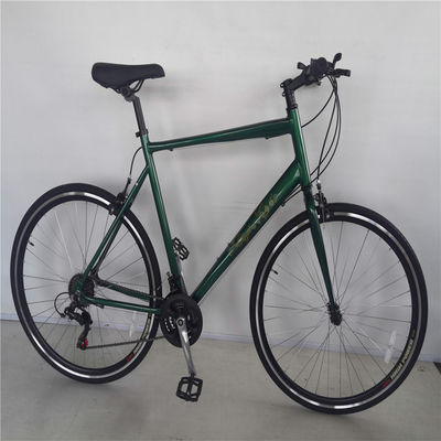 21 vitesse aluminium cadre croiseur adulte routier vélo pour homme avec frein V avant et arrière