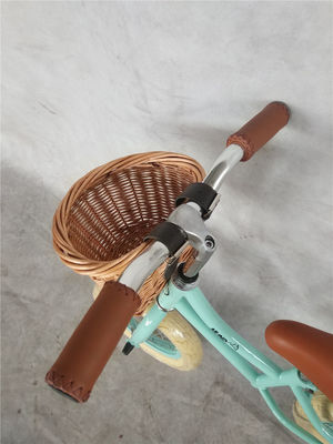 Vélo d'équilibre pour enfants de 12 pouces avec panier avant sans pédale 18 mois à 4 ans de développement
