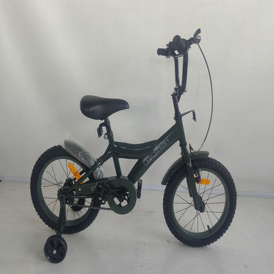 Bicicles pour enfants de 16 pouces avec roues d'entraînement à frein double V