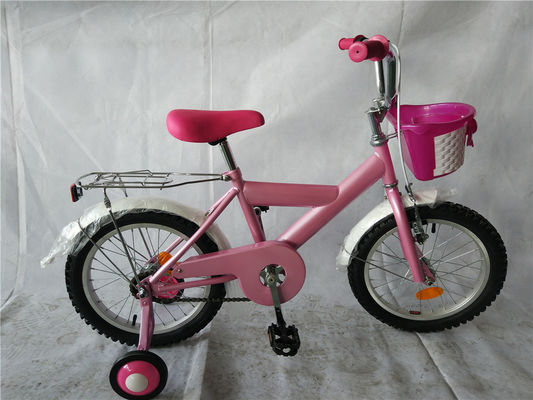 Bicicles pour enfants de 16 pouces avec roues d'entraînement à frein double V
