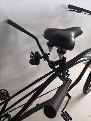Cadre en acier certifié CE 26 &quot; Shimano 7 vitesses Beach Cruiser vélo tandem pour deux coureurs