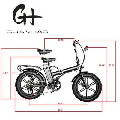 Vélo électrique à grande vitesse de 20 &quot; 750W avec pneu de neige 4.0 et moteur MagWheel BaFang