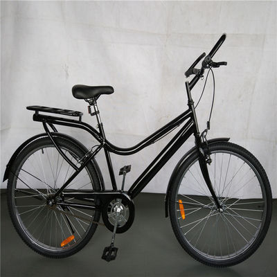 1.7m Longueur Noir Couleur à vitesse unique Pas à pas à travers le vélo hybride 17 kg Poids brut