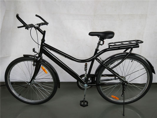 1.7m Longueur Noir Couleur à vitesse unique Pas à pas à travers le vélo hybride 17 kg Poids brut