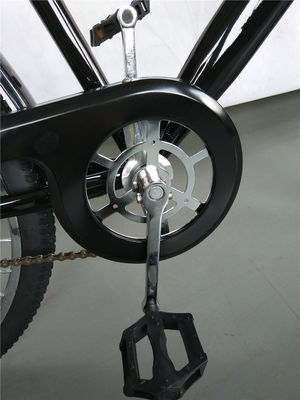 1.7m Longueur Noir Couleur à vitesse unique Pas à pas à travers le vélo hybride 17 kg Poids brut