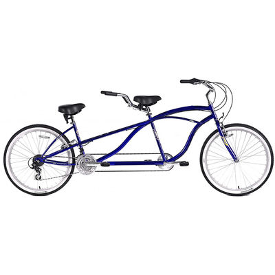 Améliorez votre expérience cycliste avec notre vélo à 6 vitesses à tandem de 26 pouces pour deux personnes