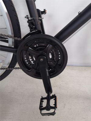 Promax Crank 1.8m cadre en alliage d'aluminium 21S Comfort Fitness vélo hybride pour adultes