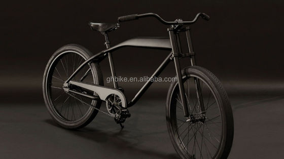 26&quot;x3.0 Pneus à vitesse unique Homme Beach Cruiser Vélo avec manettes de style Chopper