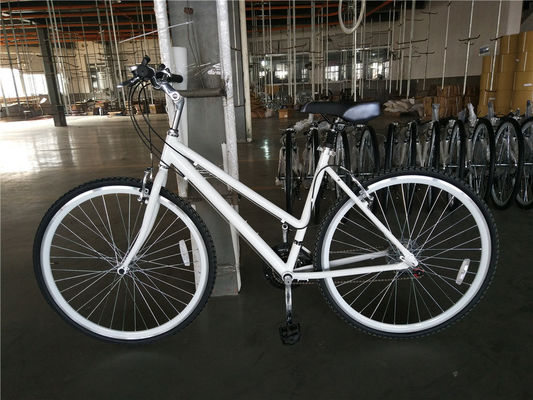 21 vitesse pas à pas femmes vélo urbain Lady City vélo hybride avec frein double V