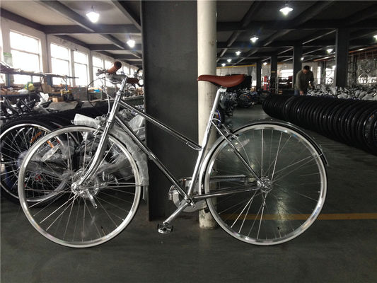 Personnaliser Vintage Lady vélo femmes vélo rétro vélo chrome avec 3 vitesses