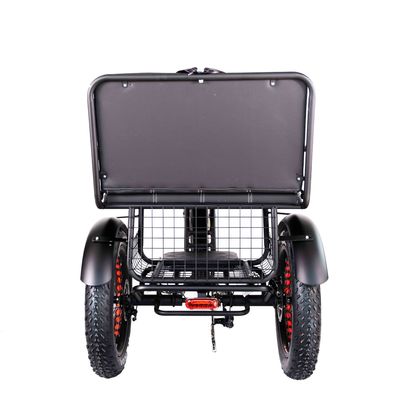 Tricycle électrique léger en aluminium 48V 750W 21AH 50KM/H pour passager adulte