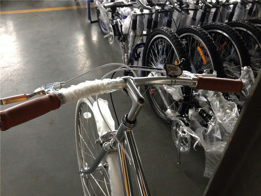 Personnaliser Vintage Lady vélo femmes vélo rétro vélo chrome avec 3 vitesses