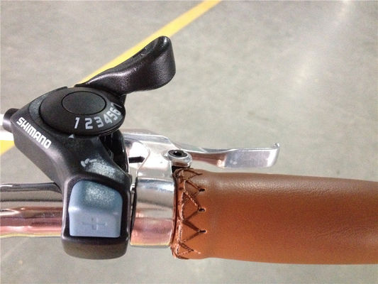 15 kg de femmes à vélo Dames Classique 7 vitesses de vélo avec deux paniers