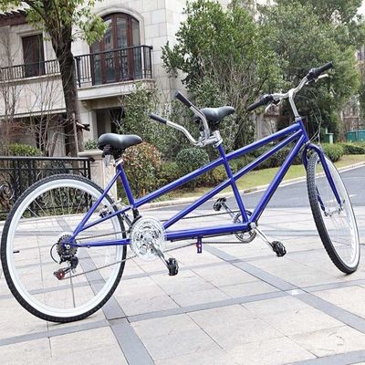 Double V Brake 26 &quot; 18 vitesses cadre en acier Hi-Carton CE à la vente à prix réduit tandem deux places deux personnes vélo