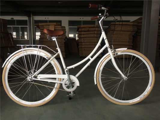 Cycles purs multi 3 vitesses de la ville étape par étape confort de la femme fitness vélo de croisière durable