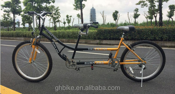 26 pouces vélo tandem vélo de plage style croiseur deux places vélo avec poids brillant 25kg