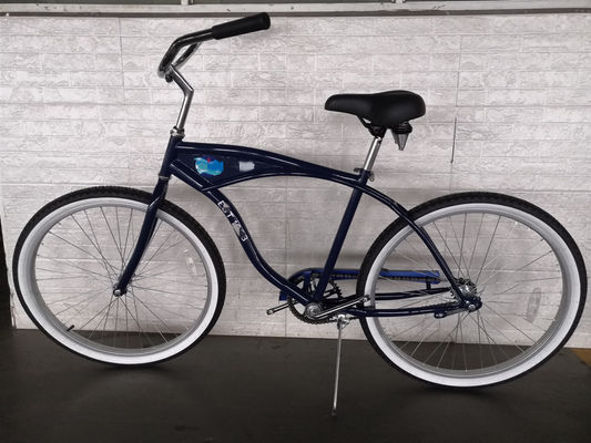 26 pouces, cadre en acier à grande vitesse, frein à pieds, vélo de plage pour hommes adultes