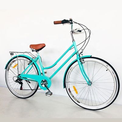 CPSC Colorant 700C CE Hi-Steel Lady City Bike avec une jante en alliage d'aluminium et 7 vitesses