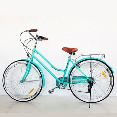 CPSC Colorant 700C CE Hi-Steel Lady City Bike avec une jante en alliage d'aluminium et 7 vitesses