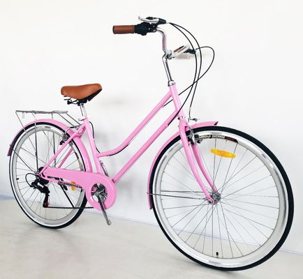 CPSC Colorant 700C CE Hi-Steel Lady City Bike avec une jante en alliage d'aluminium et 7 vitesses