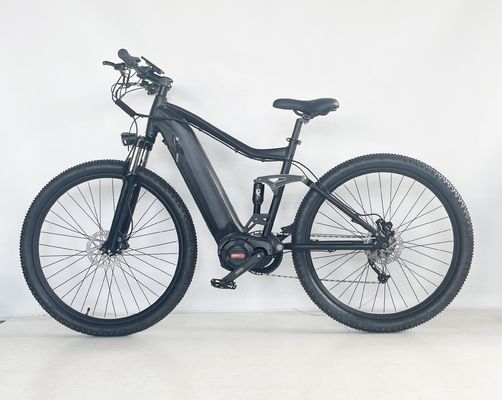 27.5 &quot; 1000W batterie au lithium vélo de montagne électrique avec 9 vitesses et suspension complète