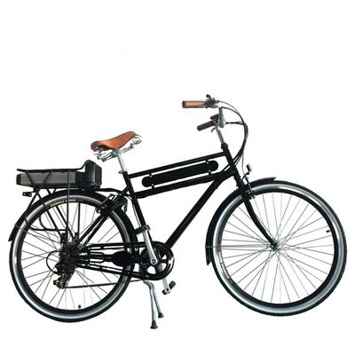 36V 10Ah 250W 700C Cadre en acier UL2849 Cargo électrique lourd homme néerlandais adulte City Ebike