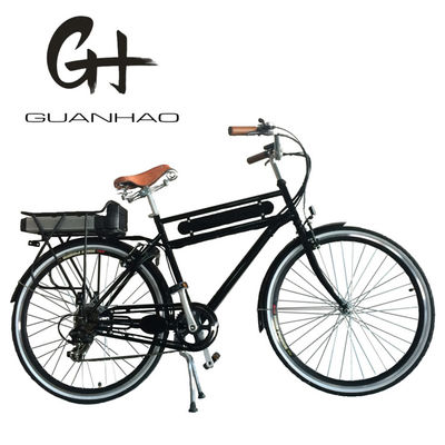 36V 10Ah 250W 700C Cadre en acier UL2849 Cargo électrique lourd homme néerlandais adulte City Ebike