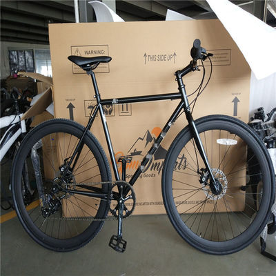 13 kg 28 &quot; Taille de roue Cadre de vélo chromoly 4130 City Cruiser Homme Vélo 7 vitesses Cycle urbain Hybride 700c Vélo