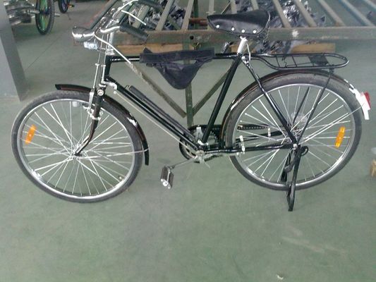 Certification EN 28 pouces Cadre en acier roulant pour hommes Vélo urbain lourd pour la conduite quotidienne