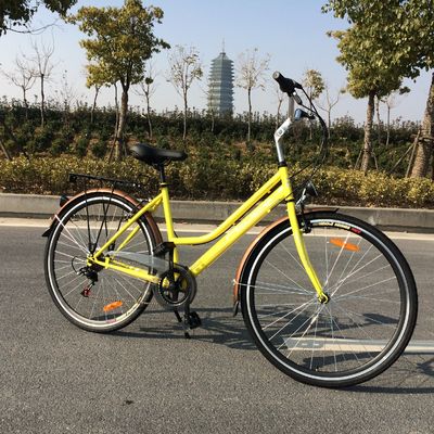 Rue 28 pouces Ofo 7 vitesses rétro dames femmes fille CE style néerlandais blanc vélo de ville