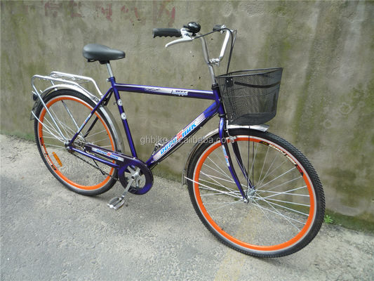 3-Piece Combo Offre Vintage Homme adulte à vitesse unique Rétro City Cruiser Bike avec panier avant