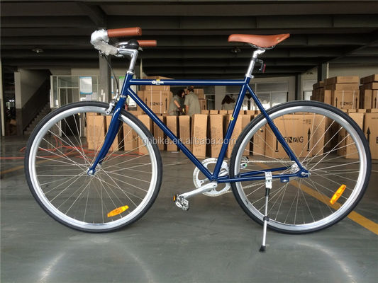 Vintage City Cruiser Vélo 700C pour hommes adultes Vélo hybride rétro Cromo avec fourchette Cro-mo