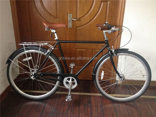 700C pédale homme vélo urbain rétro vintage engrenage interne 3 vitesses fourchette en aluminium chaîne KMC