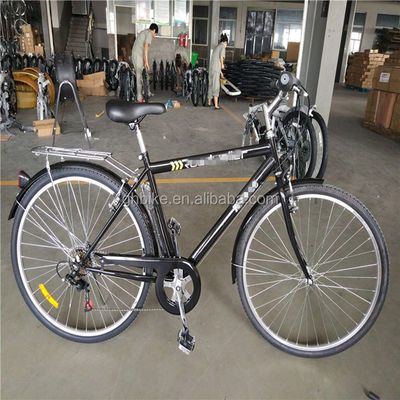 Vélo hybride adulte 700C 6 vitesses Lady City Cruiser Vélo avec poids brut de 17 kg