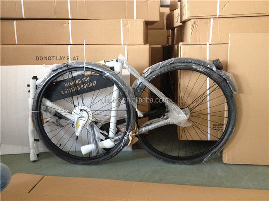 Quando Hub et jante en aluminium équipé de vélo pour homme à vitesse unique de style vintage