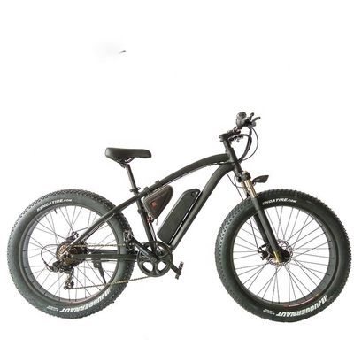 26 pouces 1000W 48V batterie au lithium 14AH pneu électrique à graisse Vélo de montagne avec 7 vitesses