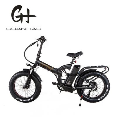 48V 21AH Full Suspension 1000W 20&quot; Vélo électrique avec frein à disque et moteur à moyeu arrière