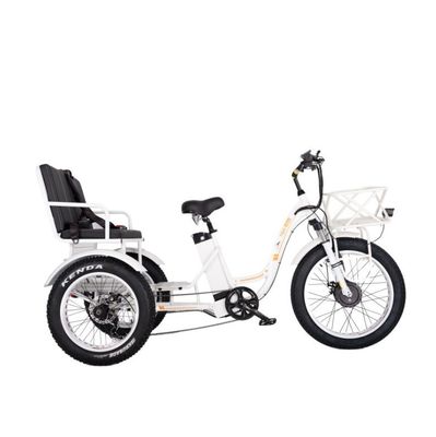 16.7 Ah Capacité de la batterie 750W RICKSHAW électrique tricycle pour le passager