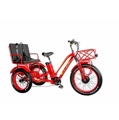 16.7 Ah Capacité de la batterie 750W RICKSHAW électrique tricycle pour le passager