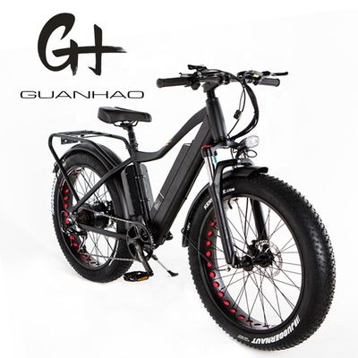 Snow 26 &quot; 52V 1000W vélo de montagne électrique avec 7 vitesses et batterie au lithium 17AH