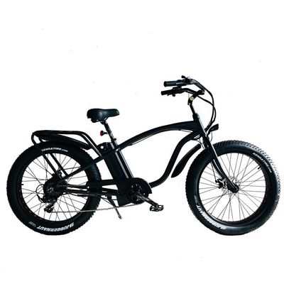 26 &quot; 1000W Bafang moteur arrière pneu gras électrique cargo Beach Cruiser vélo avec 48V 21AH batterie au lithium