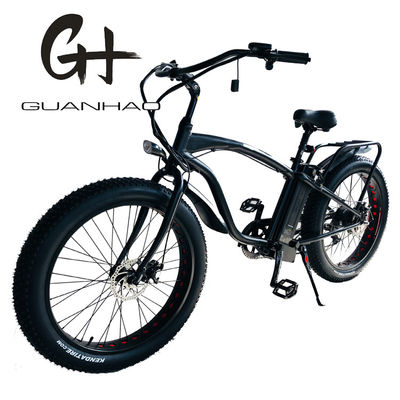 26 &quot; 1000W Bafang moteur arrière pneu gras électrique cargo Beach Cruiser vélo avec 48V 21AH batterie au lithium