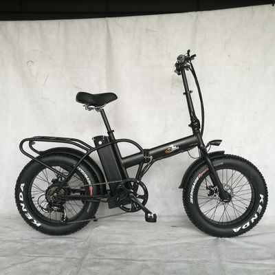 20 pouces 48V 500W 750W 1000W vélo pliant électrique avec pneu gras Vitesse maximale 30-50Km / h