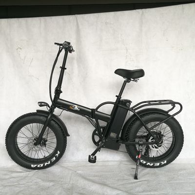 20 pouces 48V 500W 750W 1000W vélo pliant électrique avec pneu gras Vitesse maximale 30-50Km / h